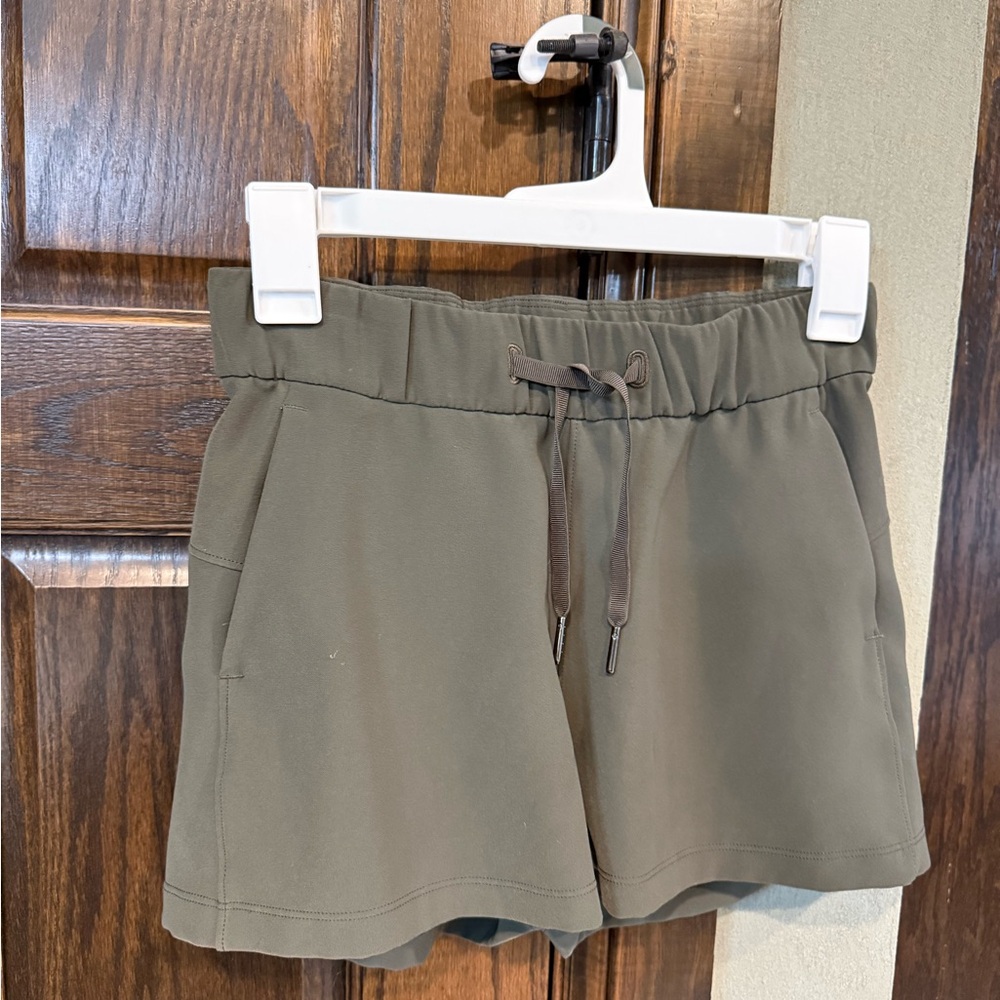 lululemon athletica Khaki Women's Athletic Shorts